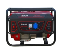 Купить - генератор  Генератор бензиновый Ewell EW2500 2/2.2 кВт AVR ручной пуск