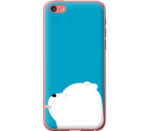 Купить - чехол для смартфона  Чехол 2d пластиковый на телефон iPhone 5c Мишка 1 "4358t-23-1529"