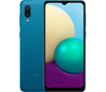 Купить - смартфон и мобильный телефон  Смартфон Samsung Galaxy A02 SM-A022 2/32GB Blue ***