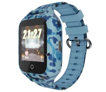 Купить - смарт-часы  Детские водонепроницаемые GPS часы MYOX MX-72BLW (4G) камуфляж с видеозвонком (m4g-072blw)