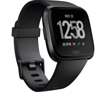 Купить - смарт-часы  Смарт-часы Fitbit Versa Black/Black Aluminum (FB505GMBK)
