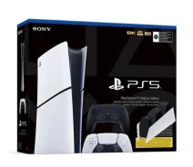 Купить - игровую консоль  Игровая консоль Sony PlayStation 5 Slim Digital Edition 1Tb + DualSense (Midnight Black) + Charging Station