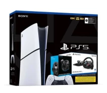 Купить - игровую консоль  Игровая консоль Sony PlayStation 5 Slim Digital Edition 1Tb + Руль и педали Logitech G29 Driving Force Racing Wheel + Рычаг переключения передач Logitech G Driving Force Shifter