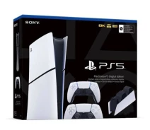 Купить -  Игровая консоль Sony PlayStation 5 Slim Digital Edition 1Tb + DualSense (White) + Charging Station