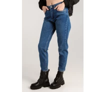 Купить - женские джинсы  Джинсы Mom Fit женские Karol D-590 34 Темно-синий (281)
