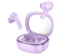 Купить - наушники  Беспроводные блютуз наушники HOCO Shadow true wireless BT headset EQ6 |BT5.3, 40/320mAh, 7h| фиолетовые