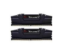 Купить - оперативную память  Оперативная память DDR4 32Gb (2x16) G.Skill Ripjaws V Black 3600MHz (F4-3600C18D-32GVK)
