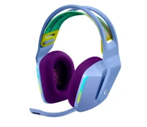Купить - наушники  Компьютерная гарнитура Logitech G733 Lightspeed Wireless RGB (981-000943) Lilac [69894]