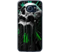 Купить - чехол для смартфона  Чехол 2d пластиковый на телефон Samsung Galaxy S6 G920 Череп-часы "4100t-80-1529"