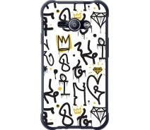 Купить - чехол для смартфона  Чехол 2d пластиковый на телефон Samsung Galaxy J1 Ace J110H Graffiti art "4355t-215-1529"