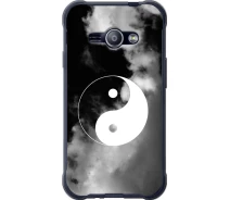 Купить - чехол для смартфона  Чехол 2d пластиковый на телефон Samsung Galaxy J1 Ace J110H Инь и Янь "4389t-215-1529"
