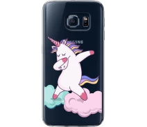 Купить - чехол для смартфона  Чехол 2d пластиковый на телефон Samsung Galaxy S6 G920 Единорог "4702t-80-1529"
