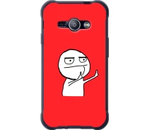 Купить - чехол для смартфона  Чехол 2d пластиковый на телефон Samsung Galaxy J1 Ace J110H Мем "4578t-215-1529"