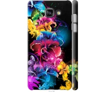 Купить - чехол для смартфона  Чехол 3d пластиковый глянцевый на телефон Samsung Galaxy A5 (2016) A510F Абстрактные цветы "511c-158-1529"