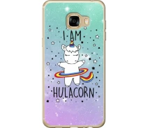 Купить - чехол для смартфона  Чехол 2d пластиковый на телефон Samsung Galaxy C5 C5000 I'm hulacorn "3976t-301-1529"