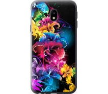 Купить - чехол для смартфона  Чехол 2d пластиковый на телефон Samsung Galaxy J3 (2017) Абстрактные цветы "511t-650-1529"