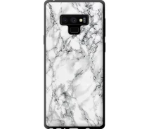 Купить - чехол для смартфона  Чехол tpu на телефон Samsung Galaxy Note 9 N960F Мрамор белый "4480b-1512-1529"