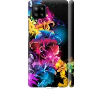 Купить - чехол для смартфона  Чехол 3d пластиковый матовый на телефон Samsung Galaxy A42 A426B Абстрактные цветы "511m-2098-1529"