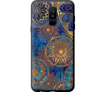 Купить - чехол для смартфона  Чехол tpu на телефон Samsung Galaxy A6 Plus 2018 Золотой узор "678b-1495-1529"