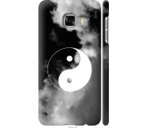 Купить - чехол для смартфона  Чехол 3d пластиковый матовый на телефон Samsung Galaxy C5 C5000 Инь и Янь "4389m-301-1529"