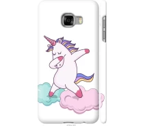 Купить - чехол для смартфона  Чехол 3d пластиковый матовый на телефон Samsung Galaxy C5 C5000 Единорог "4702m-301-1529"
