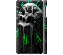 Купить - чехол для смартфона  Чехол 3d пластиковый матовый на телефон Samsung Galaxy A7 A700H Череп-часы "4100m-117-1529"