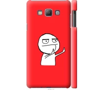 Купить - чехол для смартфона  Чехол 3d пластиковый матовый на телефон Samsung Galaxy A7 A700H Мем "4578m-117-1529"