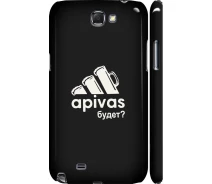 Купить - чехол для смартфона  Чехол 3d пластиковый матовый на телефон Samsung Galaxy Note 2 N7100 А пивас "4571m-17-1529"