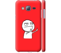 Купить - чехол для смартфона  Чехол 3d пластиковый матовый на телефон Samsung Galaxy J3 Duos (2016) J320H Мем "4578m-265-1529"