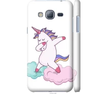 Купить - чехол для смартфона  Чехол 3d пластиковый матовый на телефон Samsung Galaxy J3 Duos (2016) J320H Единорог "4702m-265-1529"
