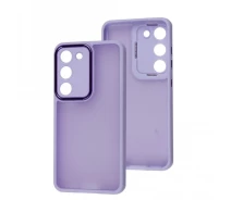 Купить - чехол для смартфона  Чехол Fiji Lens для Samsung Galaxy S23 (S911) бампер матовый с защитой блока камер Violet