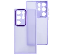 Купить - чехол для смартфона  Чехол Fiji Lens для Samsung Galaxy S23 Ultra (S918) бампер матовый с защитой блока камер Violet