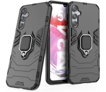Купить - чехол для смартфона  Чехол Fiji Ring для Samsung Galaxy M34 5G (M346) бронированный бампер с кольцом подставкой черный