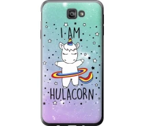 Купить - чехол для смартфона  Чехол силиконовый на телефон Samsung Galaxy J7 Prime I'm hulacorn "3976u-610-1529"