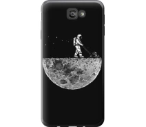 Купить - чехол для смартфона  Чехол силиконовый на телефон Samsung Galaxy J7 Prime Moon in dark "4176u-610-1529"