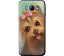 Купить - чехол для смартфона  Чехол силиконовый на телефон Samsung Galaxy A8 A8000 Нарисованный йоркширский терьер "928u-135-1529"