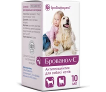 Купить - противопаразитарное средство для кота  Ветпрепарат Бровафарма Брованол С р-н ор. 10 гр(4820012503643)