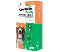 Купить - противопаразитарное средство для собаки  Ветпрепарат Elanco CREDELIO PLUS DOG TAB пероральный эндектоцид для собак весом 5,5 – 11 кг, (5420036941170)