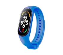 Купить - фитнес-браслет  Фитнес часы браслет Band M7 (Blue) (45392438)