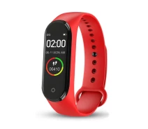 Купить - фитнес-браслет  Фитнес часы браслет Band M4 (Red) (45392430)