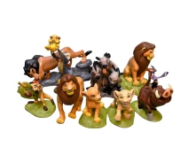 Купить -  Король Лев The Lion King набор игрушек игровые фигурки Симба, Тимон и Пумба, Нала, Рафики, Шензи, Банзай и Эд 9 шт (3358cb-1226)