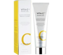 Купить - корейское средство для умывания  Пенка для умывания Missha Vita C Plus Clear Complexion Foaming Cleanser 120 мл (889) (763554-01)