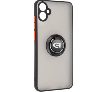 Купить - чехол для смартфона  Чехол ArmorStandart Frosted Matte Ring Black (ARM72707)для Samsung A05