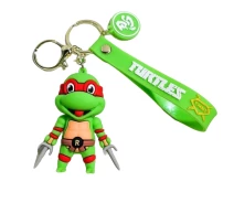 Купить -  Черепашки ниндзя брелок Рафаель брелок на рюкзак, ключи Mutant Ninja Turtles (Raf557)