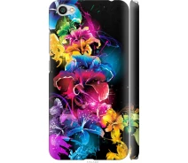 Купить - чехол для смартфона  Чехол 3d пластиковый матовый на телефон Xiaomi Redmi Note 5A Абстрактные цветы "511m-1401-1529"