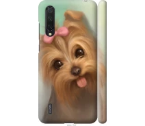 Купить - чехол для смартфона  Чехол 3d пластиковый матовый на телефон Xiaomi Mi CC9 Нарисованный йоркширский терьер "928m-1747-1529"
