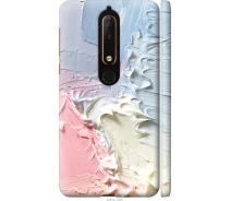 Купить - чехол для смартфона  Чехол 3d пластиковый матовый на телефон Nokia 6.1 Пастель v1 "3981m-1628-1529"