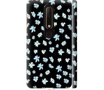 Купить - чехол для смартфона  Чехол 3d пластиковый матовый на телефон Nokia 6.1 Цветочный "4900m-1628-1529"