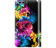 Купить - чехол для смартфона  Чехол 3d пластиковый матовый на телефон Huawei Honor 9 Абстрактные цветы "511m-998-1529"