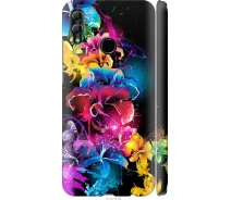 Купить - чехол для смартфона  Чехол 3d пластиковый матовый на телефон Huawei Honor 10 Lite Абстрактные цветы "511m-1618-1529"